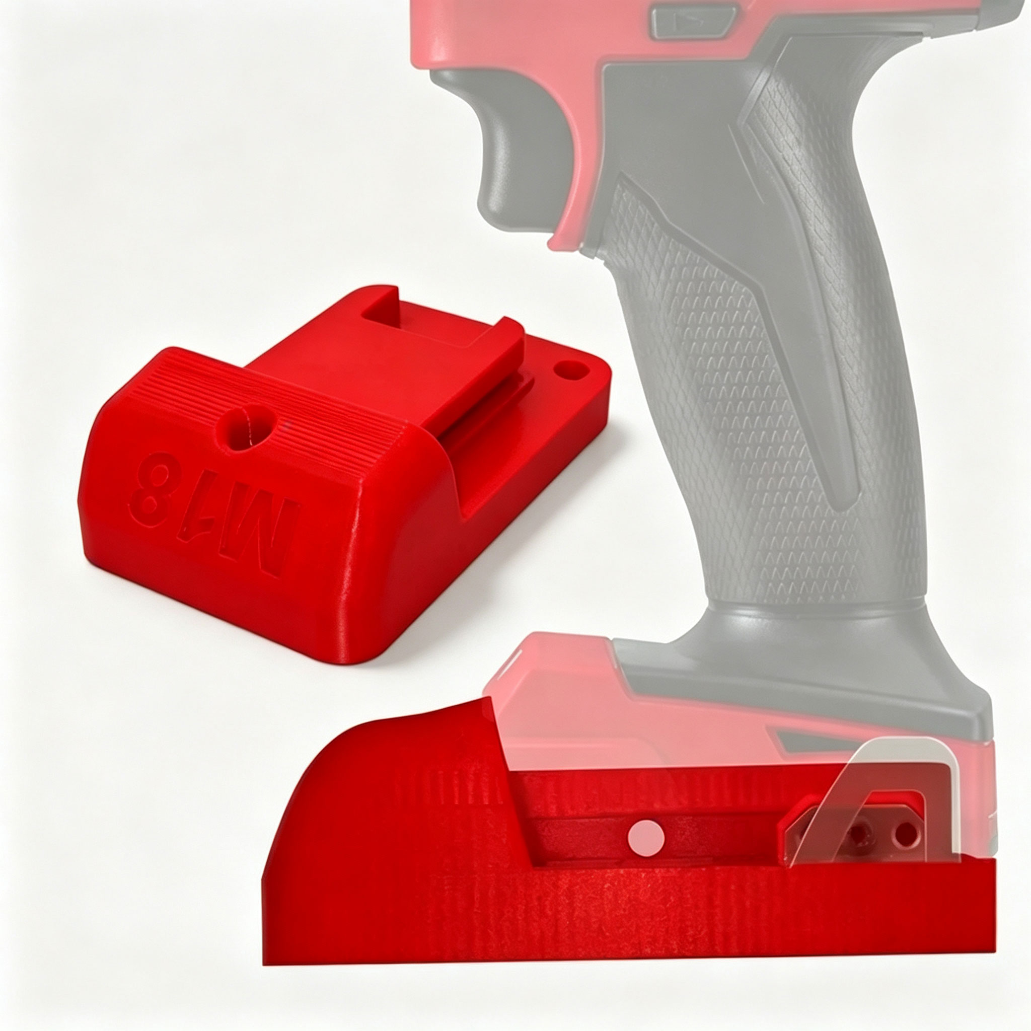 Workshop Tools Wall - Uchwyt ścienny do pompki kompatybilny z