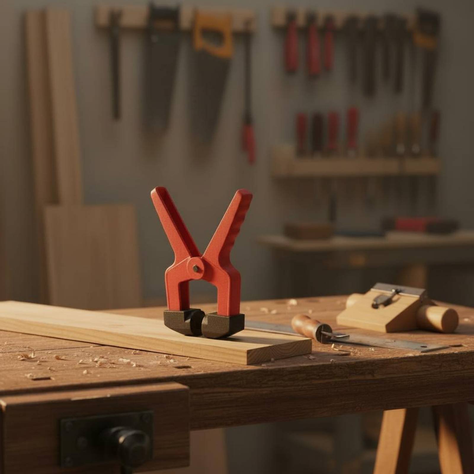 Zacisk trójkątny, zacisk czerw – Workshop Hand Tools recenzja i cena