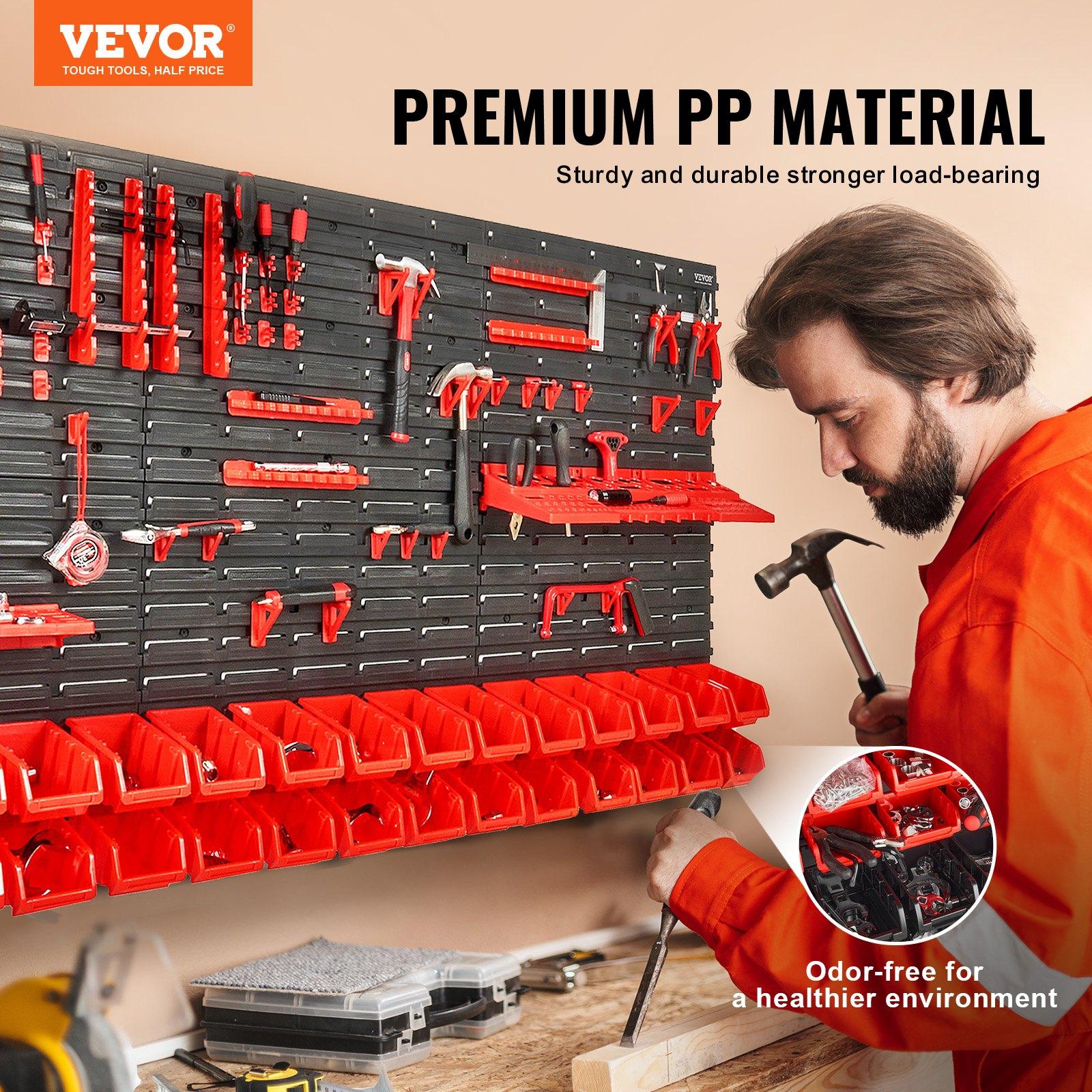 Półka ścienna z 30 przegródkam – Workshop Tools Wall recenzja i cena