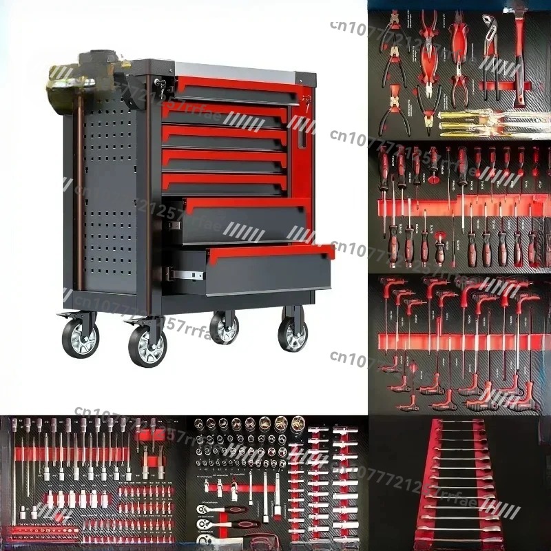 Szafka warsztatowa z 7 szuflad – Tools Use In The Workshop recenzja i cena