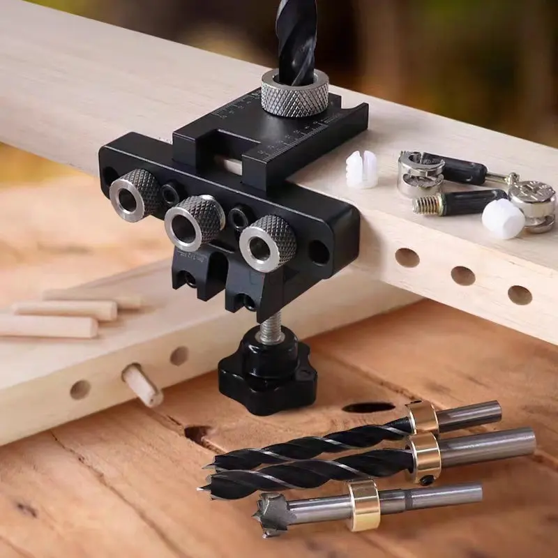 Precyzyjny szablon do kołków,  – Dowel Jig Kit recenzja i cena