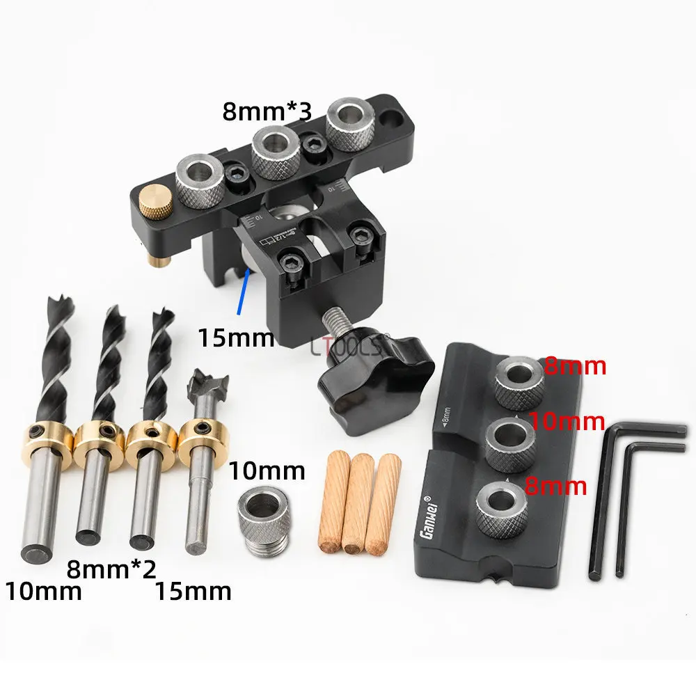 Precyzyjny szablon do kołków,  – Dowel Jig Kit recenzja i cena