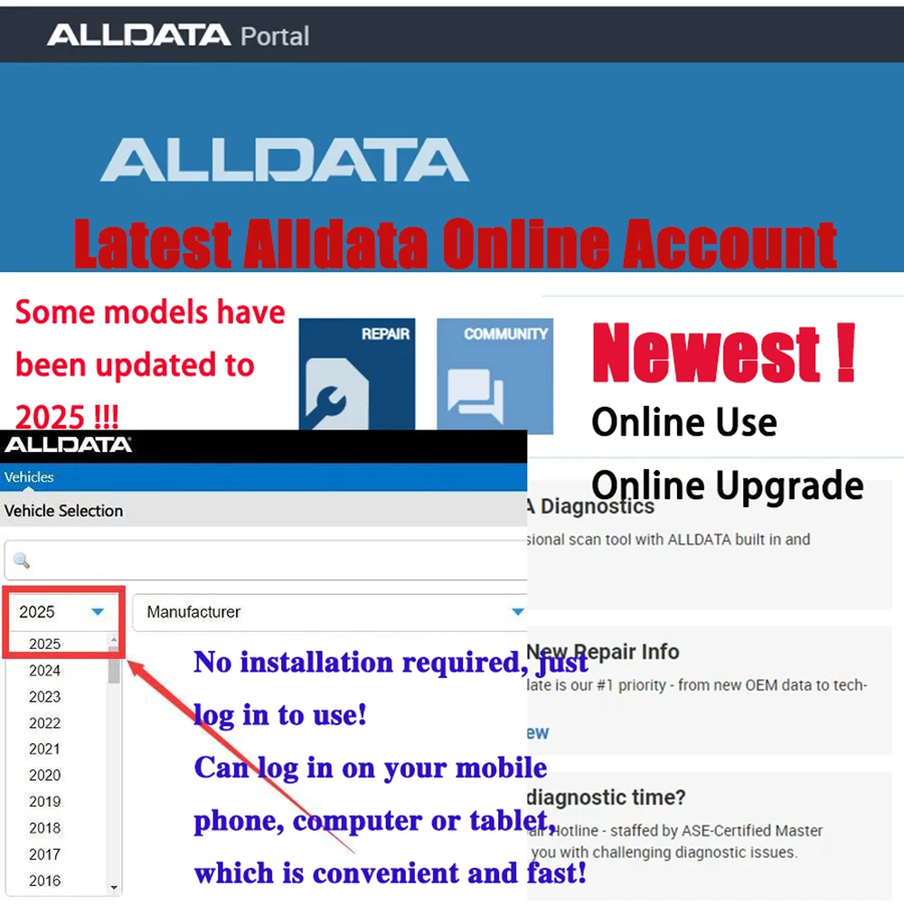 2027 Alldata Dane Samochodowe  – Workshop Tools Diagram recenzja i cena